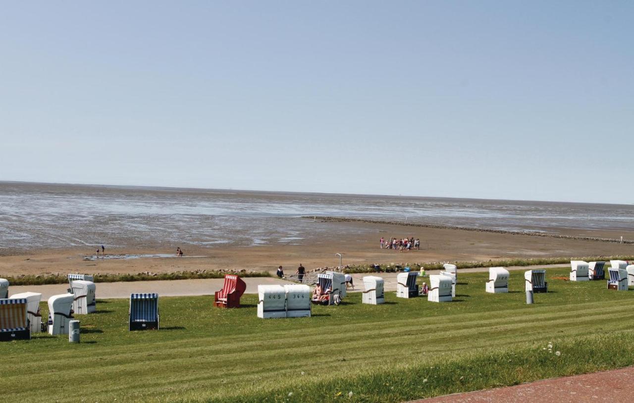 Friedrichskoog-Deichblick 10 Villa Bagian luar foto